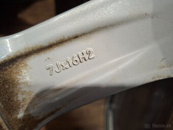 Predám hlinikové disky Peugeot/Citroen-R16 - 6