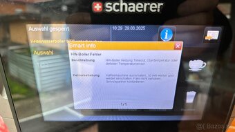 Predam profi kavovar Schaerer Cifer prime Pokazeny . - 6