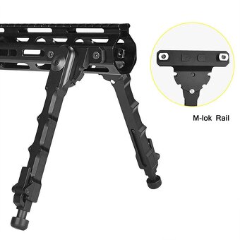 Taktický M-LOK bipod, dvojnožka - 6