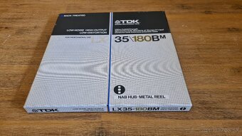 TDK LX35-180BM páska 1100m 26cm ALU NAB TDK cívka - 6