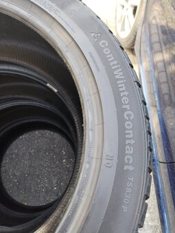 Predám zimné pneumatiky Continental 255/45R19 100v - 6