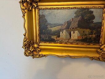 Olejomaľba na doske 2 - 6