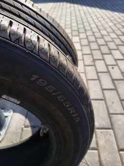 Predám letné pneu 195/65r15 DOT 2024 - 6