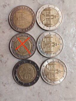 2 eurové mince - 6