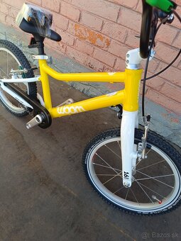 Detský bicykel Woom 3 Go yellow nový - 6
