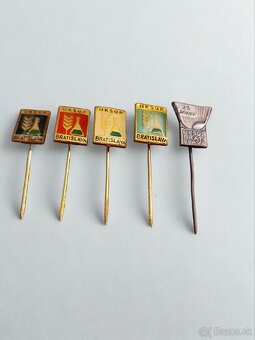 Plaketa ÚKSÚP (1984) – KOMPLET - 6