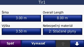 GARMIN NUVI 465 GPS s mapou pre rok 2026 pre kamióny. - 6