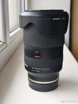 Tamron 28 - 200 Sony FE - 6