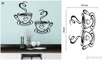 Dekoračné nálepky na stenu 2 - 6