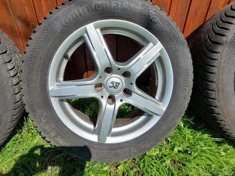 Disky 6.5" x 16" 5x114.3 ET 48 s pneumatikami 205/55 R16 - 6