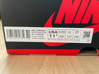 Jordan 1 Retro High Og Spiderman 100% originál nové - 6