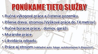 Zemné výkopové práce búracie práce.. - 6