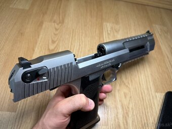 Airsoftová pištoľ Desert Eagle .50 AE, kovový záver, plyn Bl - 6