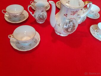 Čajový a kávový servis Tri grácie KAHLA GDR. - 6