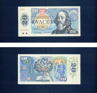 Bankovky Československo 2 - 6