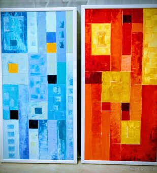 Olejomaľba abstraktná - 6