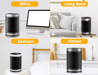 Keramický ohrievač 1500 W - 6