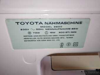 Toyota model 2600 - 6