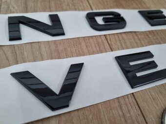 Napis RANGE ROVER, SKODA VRS, MINI COOPER - 6