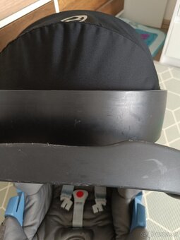 Vajíčko autosedačka Cybex aton 5 so základňou base na isofix - 6