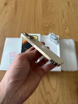 iPhone 14 Pro 128 gb Gold - komplet príslušenstvo, záruka - 6
