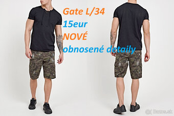 (Kraťasy Reserved, Kraťasy Gate), (Tepláky HM, Nohavice HM) - 6