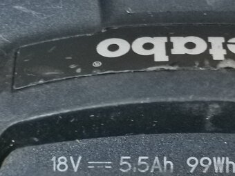 Metabo bateria 18v 5,5ah - 6