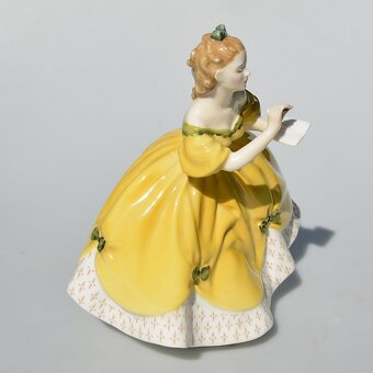 Royal Doulton Zberateľská porcelánová soška Dáma na plese - 6