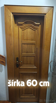 interirérové rustikálne dvere z masívu - 6