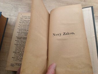 Biblí Česká, Starý a Nový zákon I.,II., 1888 - 6
