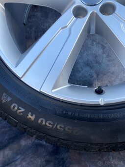 Originální Alu kola 5x112 Audi Q7, SQ7 255/50/20 zimní - 6