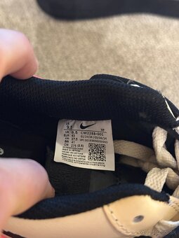 Nike Air Force 1 (čierno červené - veľkosť 43) - 6