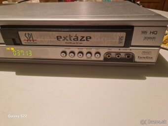 VHS HiFi Stereo 6-hlavový CD DVD Philips TV tuner ladenie - 6