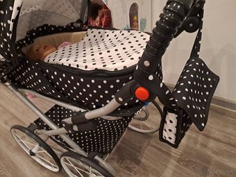 Retro kočiarik pre dievčatko - 6