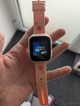 Detske hodinky Carneo GuardKid+ 4G Platinum pink - 6