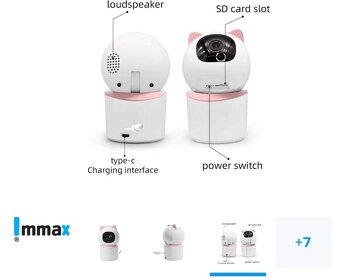 Detská kamera wifi - 6