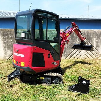 Pásové rypadlo Yanmar SV15VT RV2024 minibager (1,7ton) - 6