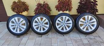 ALU DISKY + LETNÉ PNEU 8mm BARUM 205/55 R17 - 6
