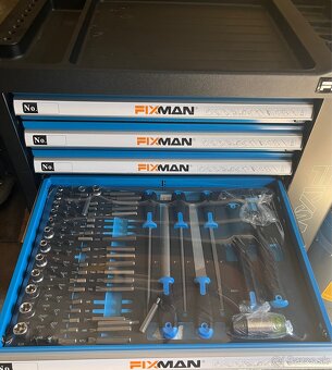 Montážny vozík Fixman F7 so 7 zásuvkami - 6