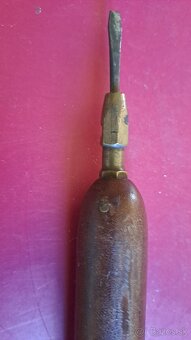 Starožitný bakelitový šroubovák s nástavci, 1910 - 6