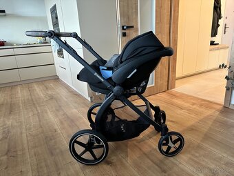 Kombinovaný kočík 3v1 Gesslein FX4+ detské vajíčko Recaro - 6