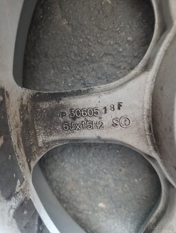 Hliníkové disky 6J x 15 H2 - 6