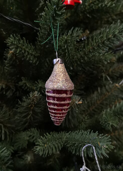 Retro ozdoby na vianočny stromček 11ks - 6