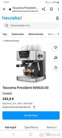 Predám kávovar Tescoma President 909010 - 6