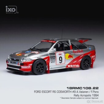 Modely Ford Escort 1:18 IXO - 6