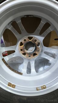 ALU disky Anzio 5x108 R16 + pneu Goodyear - 6