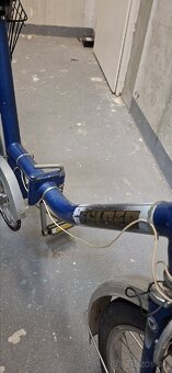 Skladaci bicykel s kosikom a svetlom - 6