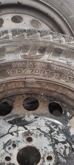 Zimné gumy - Rozmer 165/70R14. - 6