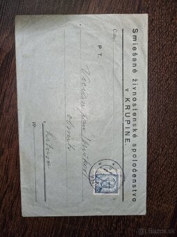 Hypotekarna knižka r.1913 - 6