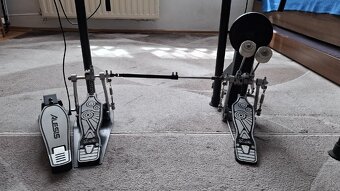 Elektronické bicie + dvojšľapka – TOP STAV - 6
